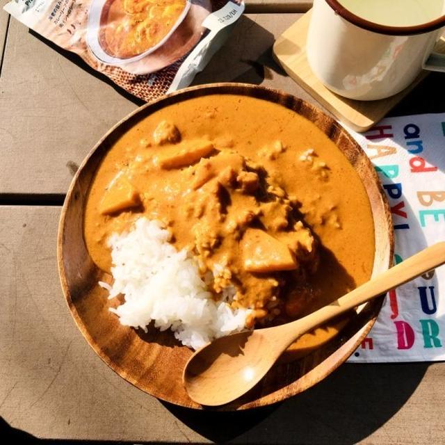 無印良品のプラウンココナッツカレー