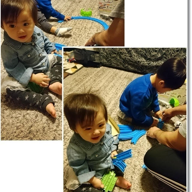 やっと王子の誕生日プゼレントを(笑)と姫…再び発熱ヾ(;´Д`●)ﾉ