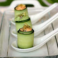 Smoked Salmon Dip CucumberRolls