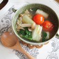 【簡単スープ】風邪ひきさんへ　ママの温かネギスープでポッカポカ