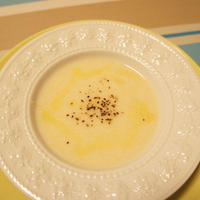 白菜の豆乳ポタージュ　（レシピ）
