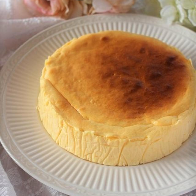 スフレチーズケーキ　