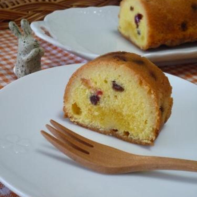 あまずっぱ～いクランベリーケーキ作りました！