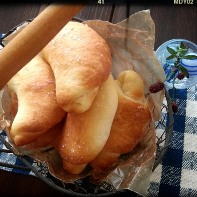 塩パンにオーダー入りました～～～( *´艸｀)