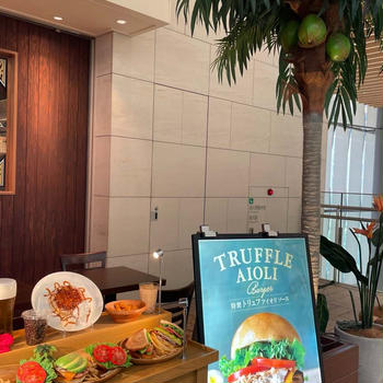 季節限定の絶品トリュフバーガー！