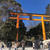 川越氷川神社で初詣と老舗のすぺいん亭