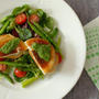 ★recipe★　Grillet hvit geitost-salat（温かいシェーブルのサラダ）