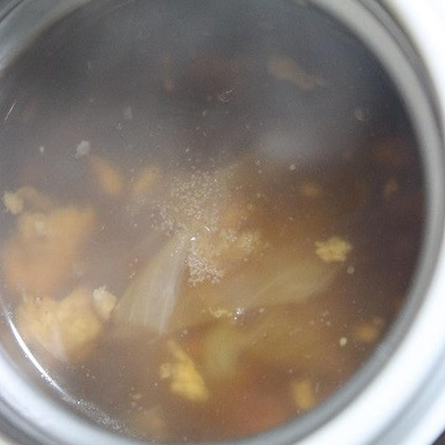 2月7日　　まるごと小玉葱の甘辛あんかけスープ 