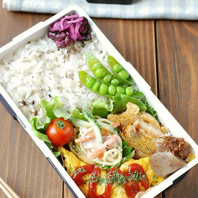 家族の弁当を作った後の母の弁当はこうなります！１週間分♪