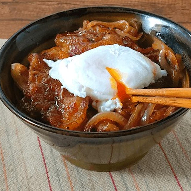 甘辛タレがおいしい！豚丼レシピ