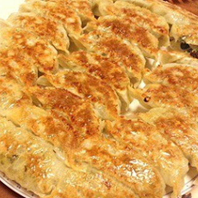 新玉ねぎを使った野菜たっぷり手作り餃子