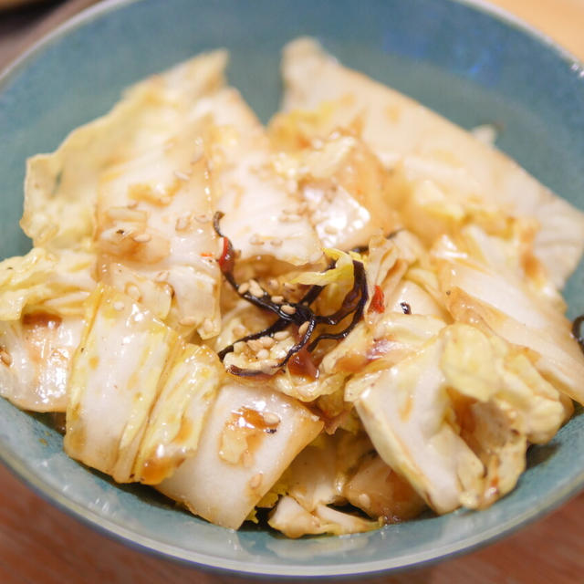 【レシピ】鍋で白菜が余ったら作る「白菜サラダ」この味付けで、レパートリー爆増