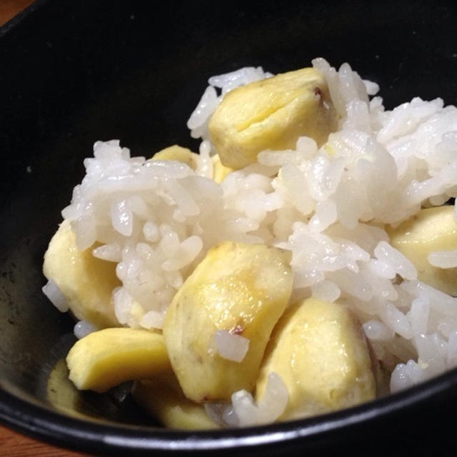 ウチの栗ご飯♪