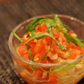 豆腐のトマトソースがけ