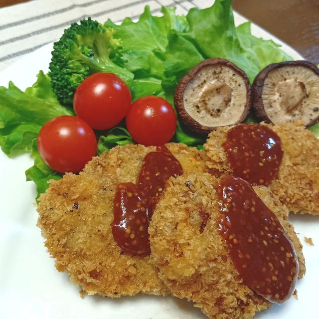 柔らかくてサクサク！豚ヒレカツ と 残り野菜でオイスターソース炒め