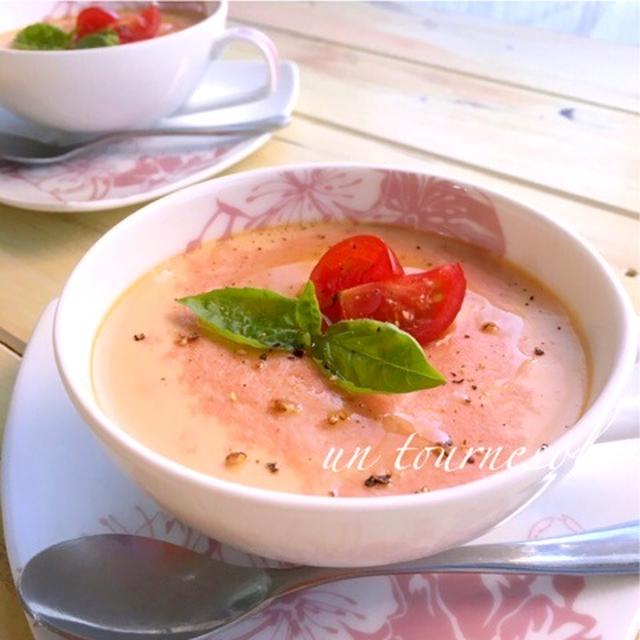 血液サラサラ効果‼︎30分で作れる☆おもてなしにオススメ♪トマト洋風茶碗蒸し♡レシピ