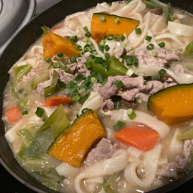 ほうとううどんで温まる♪