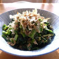 パパこそ青菜を毎日食べる習慣を。ほうれん草のみそ和え