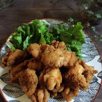 小麦粉無しで♪米粉と米ぬかの鶏唐揚げ