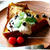 プリンdeフレンチトースト◎バター黒豆添えと、緊張したー！！