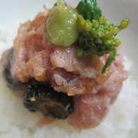☆キューちゃんねぎとろ丼〜☆