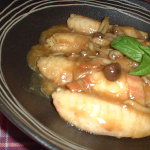 白身魚のカレー煮