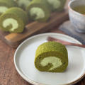 ダイソーのトレーで！ふわしゅわ♡米粉の抹茶ミニロールケーキ＊ベビー服を捨てたら
