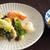 いわしの大葉巻き天ぷら　～たけのこご飯と一緒に