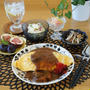 冷蔵庫にあるものを食べ尽くそう！その3、超ドデカ！オムカレー