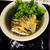 小鮎と山葵菜の酢みそ和え