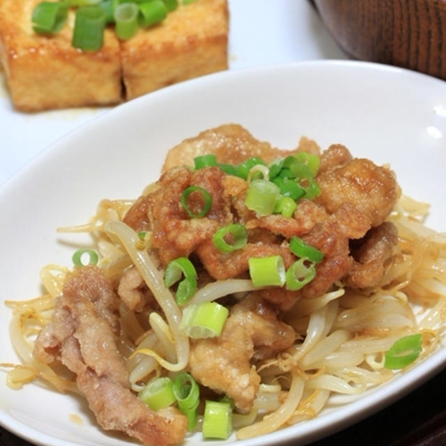 ムスメイチオシ！薄切り豚ともやしの南蛮漬け☆あぁ・・・。茶色い食卓(；´Д｀)　