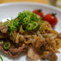 豚肉の胡麻ダレ炒め☆