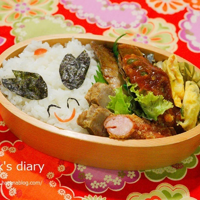 うさぎ弁当/My Homemade Rabbit Obento, Lunchbox/ข้าวกล่องเบนโตะ