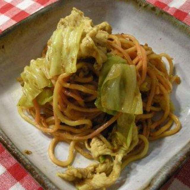 カレー焼きそば