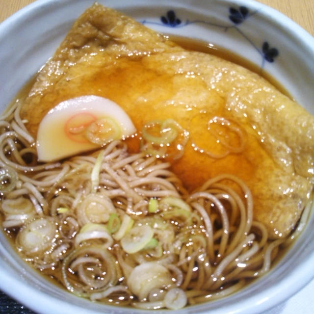 駅ナカ☆隙間時間にきつねそば