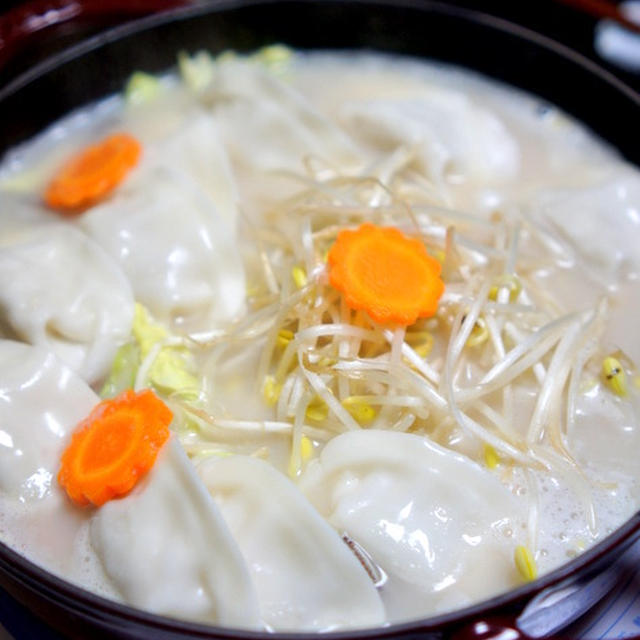 簡単鍋餃子