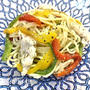 冷製★パプリカ＆ささみのパスタ