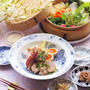 鶏チャーシュー丼と蒸し野菜でおうちごはん