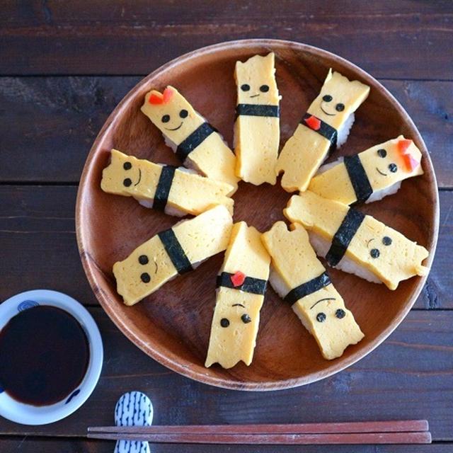 お寿司＊デコ玉子寿司