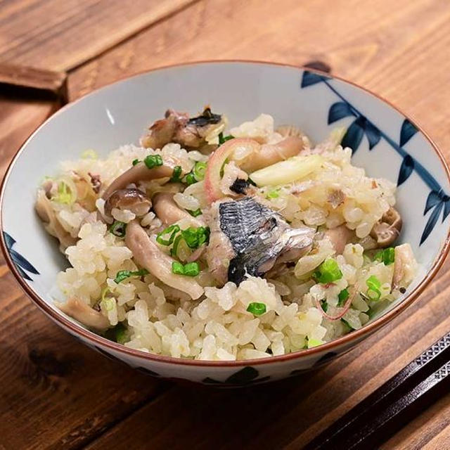 ピリリと柚子胡椒「アジと柚子胡椒の釜飯」
