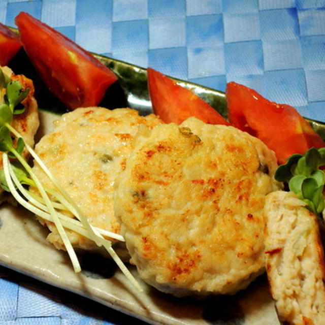 エノキのみじん切り入りで、しっとり胸肉ナゲットに～☆