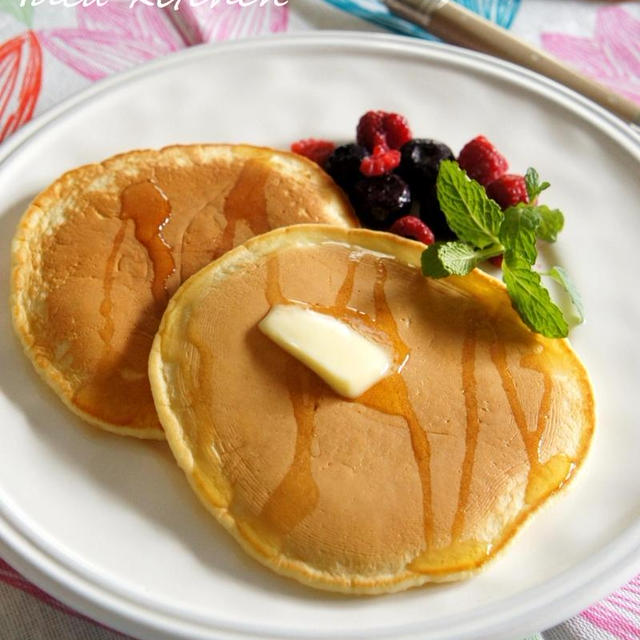 ★ハワイアンパンケーキ風のランチ。