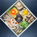 年末年始やハレの日に食べたい☆きのこのモザイクアート寿司