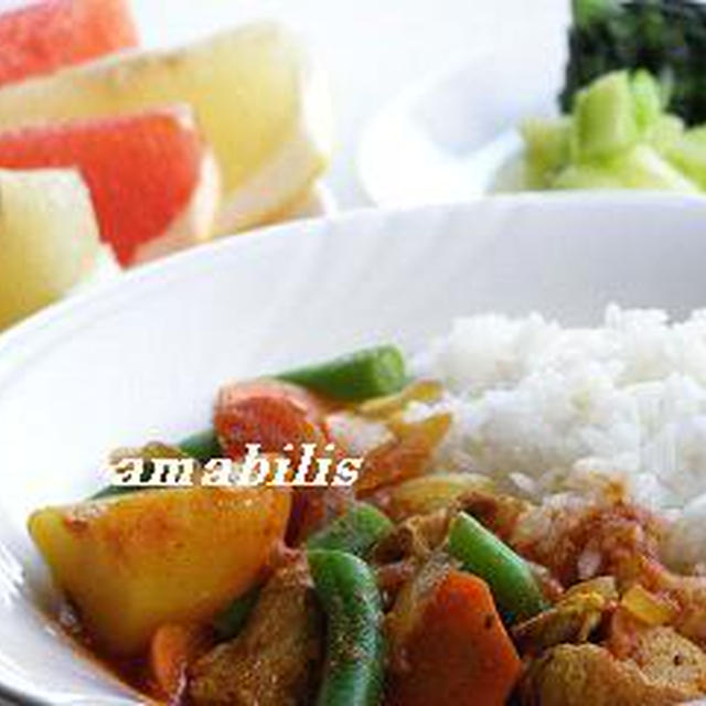 ポークと野菜のカレー2