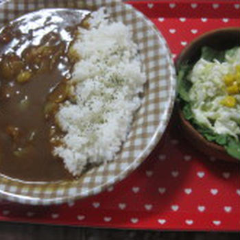 昨日の晩御飯*カレーライス