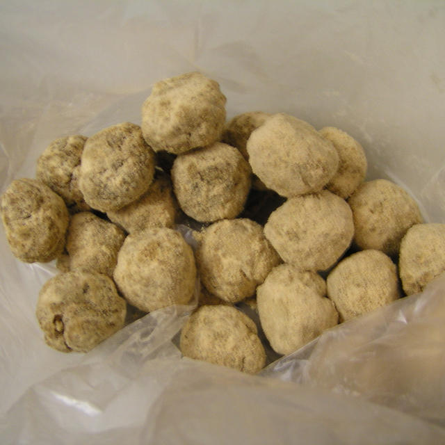 きなこと味噌のスノーボールクッキー