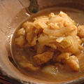 油揚げと玉ネギの生姜風味煮