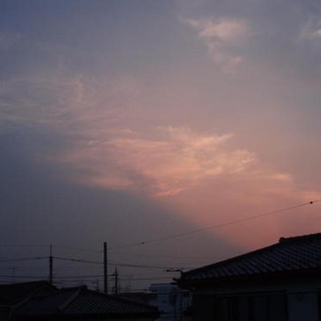今日の空