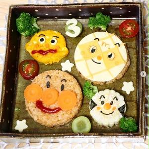 3歳のお誕生日はリクエストのアンパンマンプレート By わかさん レシピブログ 料理ブログのレシピ満載