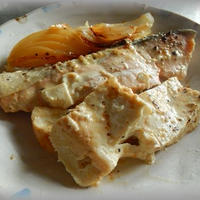 豆腐と秋サケのタジン蒸し～旨みがギュッと